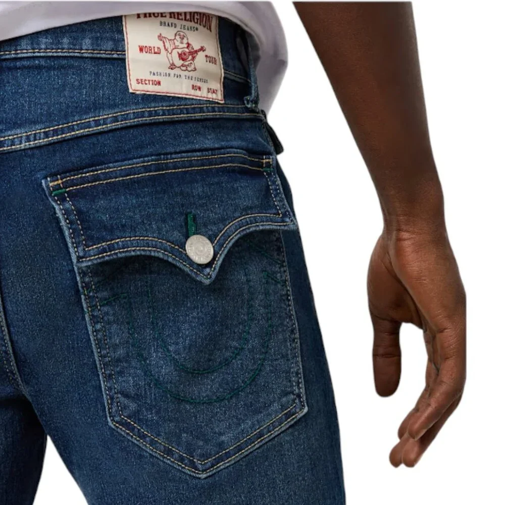 TRUE RELIGION Rocco Moto Skinny Jeans